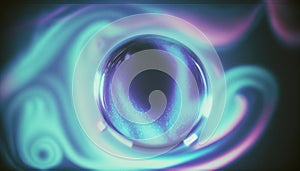 Abstract lo-fi gradient background. Psychic Waves and digital noise. Nostalgia, vintage, retro, 70s, 80s style. Synthwave, chillwa photo