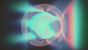 Abstract lo-fi gradient background. Psychic Waves and digital noise. Nostalgia, vintage, retro, 70s, 80s style. Synthwave, chillwa photo