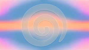 Abstract lo-fi gradient background. Psychic Waves and digital noise. Nostalgia, vintage, retro, 70s, 80s style. Synthwave, chillwa photo