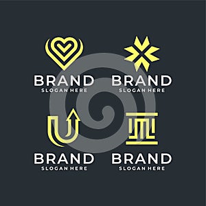 Abstract Logo Design Pack