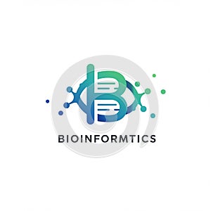 Abstract logo featuring stylized letters 