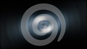 Abstract loop hypnotic blue blurred radial circle ring rotation