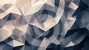 Abstract low poly geometric pattern background texture