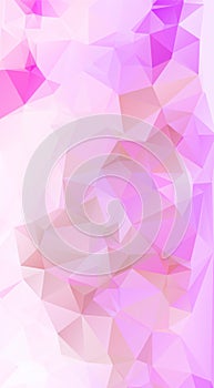 Abstract Low-Poly Triangular Modern Geometric Background. Colorful Polygonal Mosaic Pattern Template. Repeating Routine With