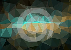 Abstract low polygon background,