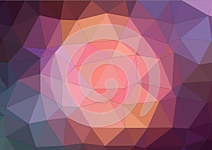 Abstract low polygon background