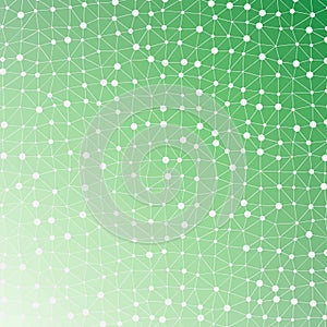 Abstract Low Polygon gradient Generative Art background illustration