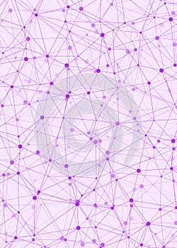 Abstract Low Polygon Mesh Generative Art background illustration