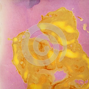 Abstract lumen print texture background photo