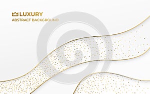 Abstract luxury elegant black vector background