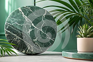 Abstract luxury green marble stone texture