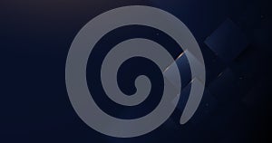 Abstract luxury royal blue squares background. Luxury abstract geometric background. Vector illustration