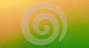 Abstract macro texture with hexagonal pattern and yellow to green gradient background