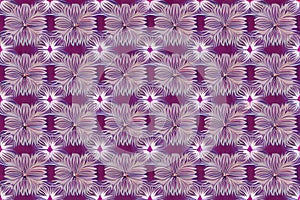 Abstract magenta or purple natural flower, floral, and leaves seamless pattern background. Flower and leaf clip illustration