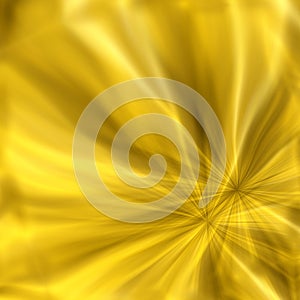 Abstract magic gold vortex background or backdrop