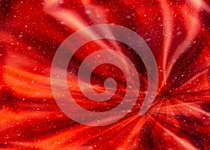 Abstract magic red christmas snowy background or backdrop