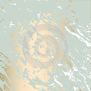 Abstract Marble Gold Pattern