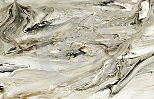 Abstract marble pastel beige color paint background