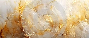 Abstract Marble Texture With Gold Veins