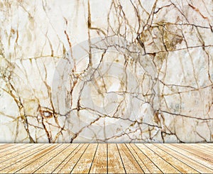 Abstract marble wall and wood slab patterned (natural patterns) texture background.