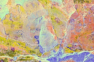 Abstract Marbling on Slate