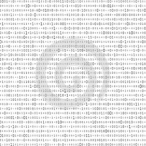 Abstract Matrix Background. Binary Computer Code. Coding. Hacker concept. Vector Background Illustration