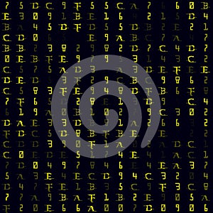 Abstract Matrix Pattern.