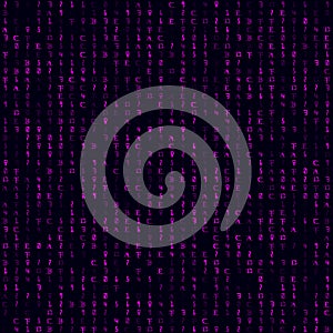 Abstract Matrix Pattern.