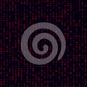 Abstract Matrix Pattern.