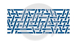 Abstract Maze Pattern Labyrinth Puzzle Game Vector, vector design Generative AI