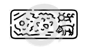 Abstract Maze Pattern Vector Puzzle Game Challenge Mind Logic Design vector design Generative AI