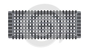 Abstract Mesh Grid Pattern: Modern Texture Industrial Design Element, vector design Generative AI