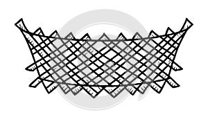Abstract Mesh Grid Pattern Ã¢â¬' Network, Connection, Modern Structure, vector design Generative AI