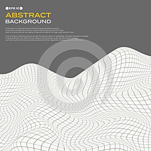 Abstract of mesh square geometric shape pattern background.