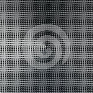 Abstract metal grid background. Cells circles