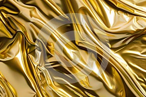 Abstract metal iron liquid gold background.