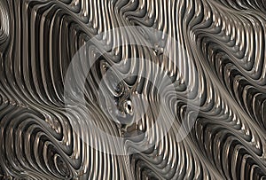 Abstract metal steel wallpaper