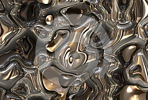 Abstract metal steel wallpaper