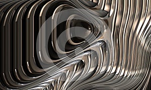 Abstract metal steel wallpaper