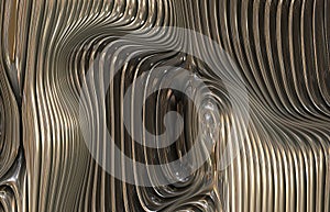 Abstract metal steel wallpaper