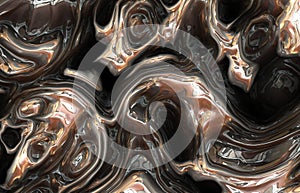 Abstract metal steel wallpaper