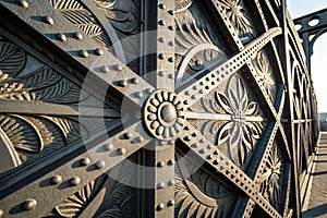 Abstract Metal Structure Background Texture photo