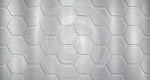 Abstract metallic background