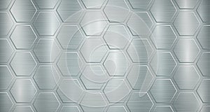 Abstract metallic background