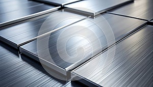 Abstract Metallic Surface