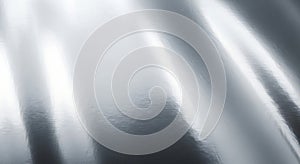 Abstract Metallic Surface with Light Reflections