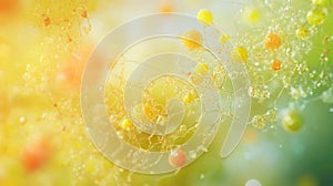 Abstract Microscopic Network Spherical Forms and Interconnected Pathways