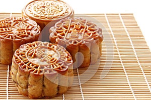 Abstract of Mid Autumn Festival (Moon Cake Festival).