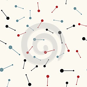 Abstract mid century pattern