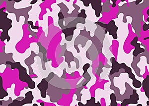 Abstract military or hunting camouflage background.